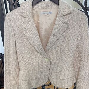 Pinko Women's Elegant Cream Blazer